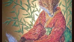 Paintings Animals fox artwork