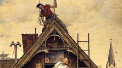 Paintings antenna window panes