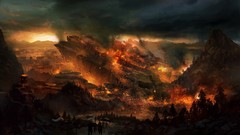 Paintings apocalyptic illustrations digital art fantasy art 