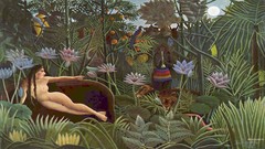 Paintings artwork Henri Rousseau Post-Impressionism The Dream