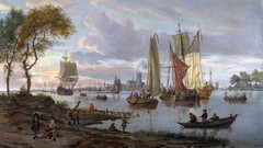 Paintings artwork scenic Eglon van der Neer