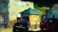 Paintings artwork Villages