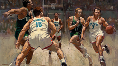 Paintings basketball