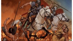 Paintings battles artwork