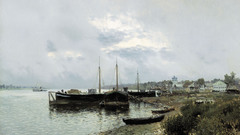 Paintings beach artwork nature