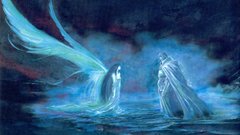 Paintings blue Escaflowne Vision