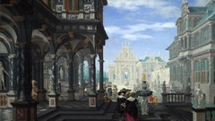 Paintings buildings artwork