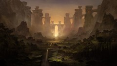 Paintings Castles artwork fantasy art