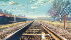 Paintings cats Makoto Shinkai