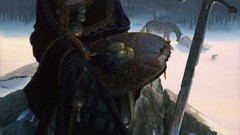 Paintings celtic goddess celtic mythology Dean Morrissey