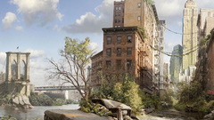 Paintings cityscapes architecture buildings