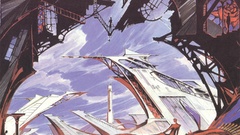 Paintings cityscapes Manga Revolutionary