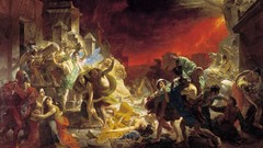 Paintings classic art pompeji