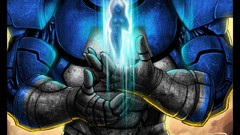 Paintings comics knight drawings cyber illustrations digital art