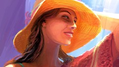 Paintings concept art digital art scenic sketches