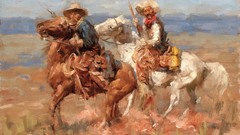 Paintings Cowboys