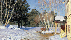 Paintings deer artwork Art