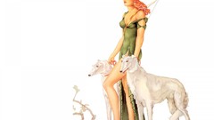 Paintings drawings artwork Archers fantasy art