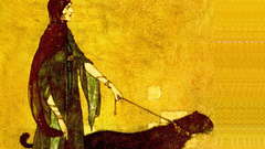 Paintings drawings yellow background