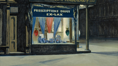 Paintings drugs Edward Hopper