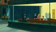 Paintings Edward Hopper artwork