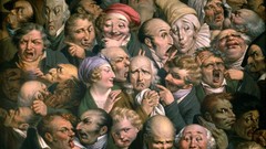 Paintings faces louis