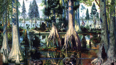 Paintings forests artwork Zdenek