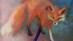 Paintings foxes