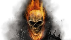 Paintings Ghost Rider digital art fantasy art airbrushed