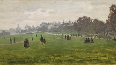 Paintings impressionism Parks Claude Monet