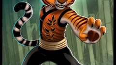 Paintings Kung Fu Panda tigress drawings digital art kung fu 