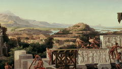 Paintings Landscapes ancient artwork