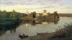 Paintings Landscapes Boats artwork