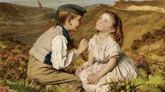 Paintings laughing portraits Sophie Gengembre Anderson