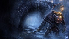 Paintings League of Legends artwork video games riot games 