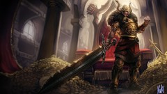 Paintings League of Legends artwork video games riot games 