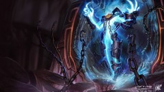 Paintings League of Legends artwork video games riot games 