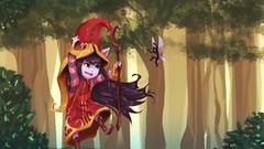 Paintings League of Legends video games riot games Lulu the Fae 
