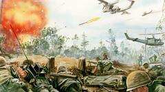 Paintings military Viet Nam
