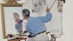 Paintings mirrors frames canvas