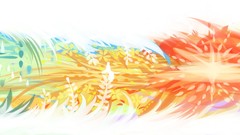 Paintings monochrome paint brushes