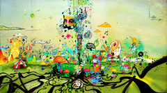 Paintings multicolor