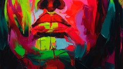 Paintings multicolor Francoise Nielly