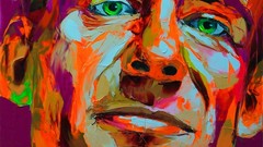 Paintings multicolor Francoise Nielly