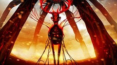 Paintings nightmare science fiction digital art romantically 