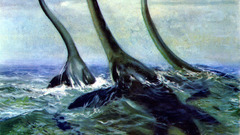 Paintings ocean Dinosaurs pterodactyls