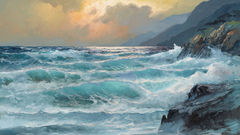 Paintings ocean waves