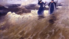 Paintings ocean waves artwork