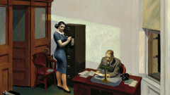 Paintings office Edward Hopper