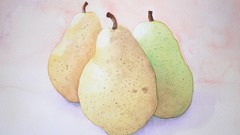 Paintings pears still life